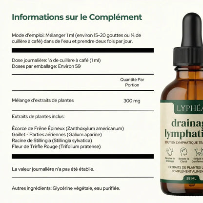 DRAINANT LYMPHATIQUE